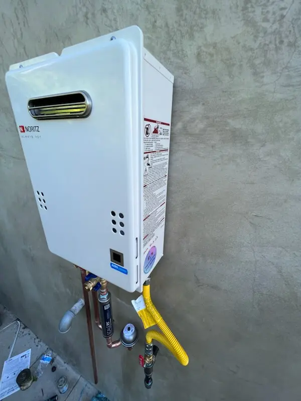 Tankless water heater installation for Lakeside homes